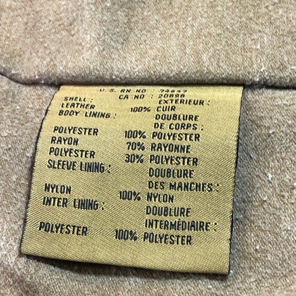 Andrew Marc Mens Medium Brown Leather Jacket Coat - Picture 8 of 8